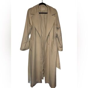 H&M White Women's Trench Coat